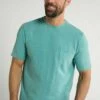 JP1880 T-Shirt Basic - Turquoise -JP1880 401fe186b768492c865cca192ac0e66b