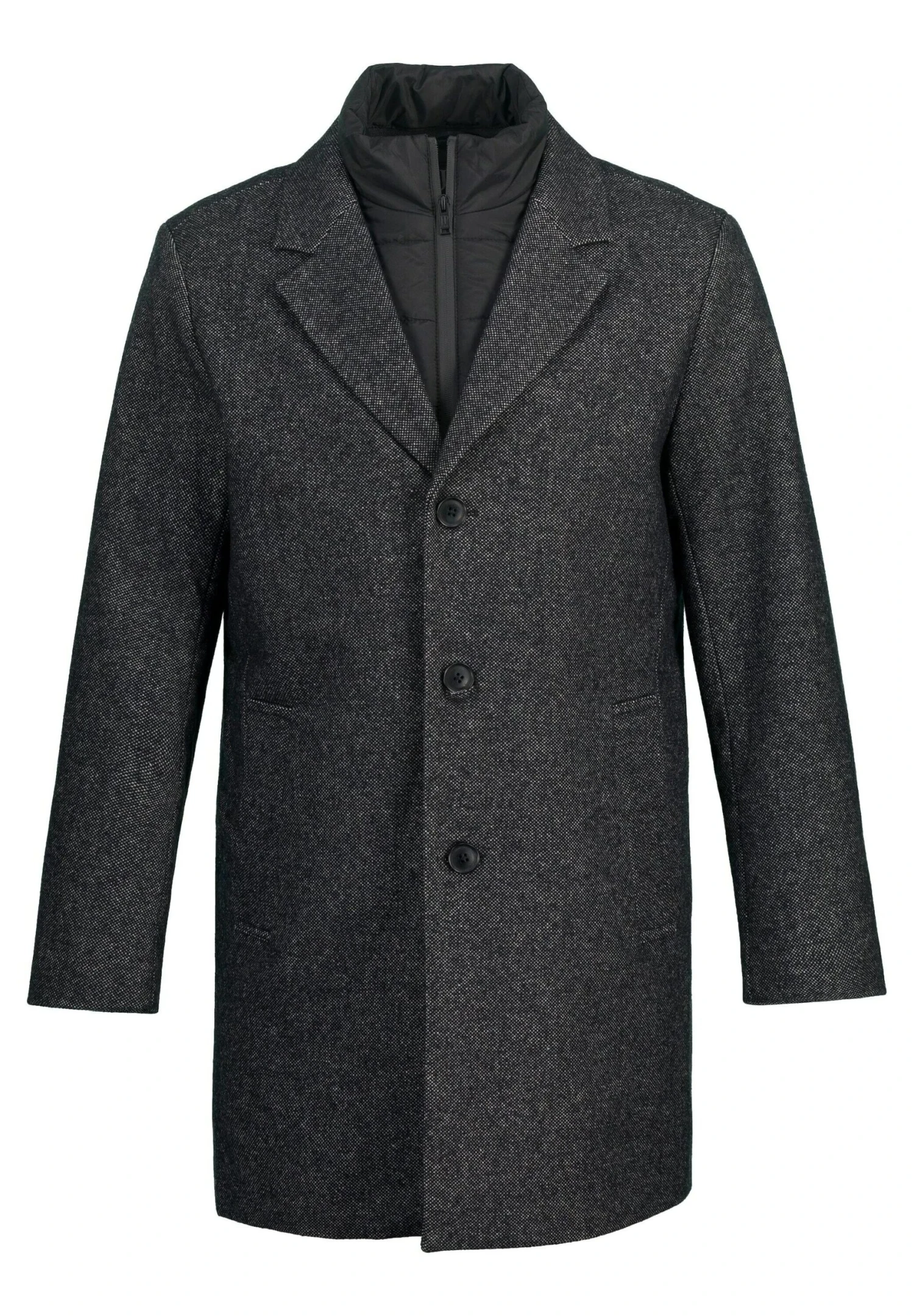 JP1880 Mantel - Noir 6 JP1880 Mantel - Noir - Afbeelding 5