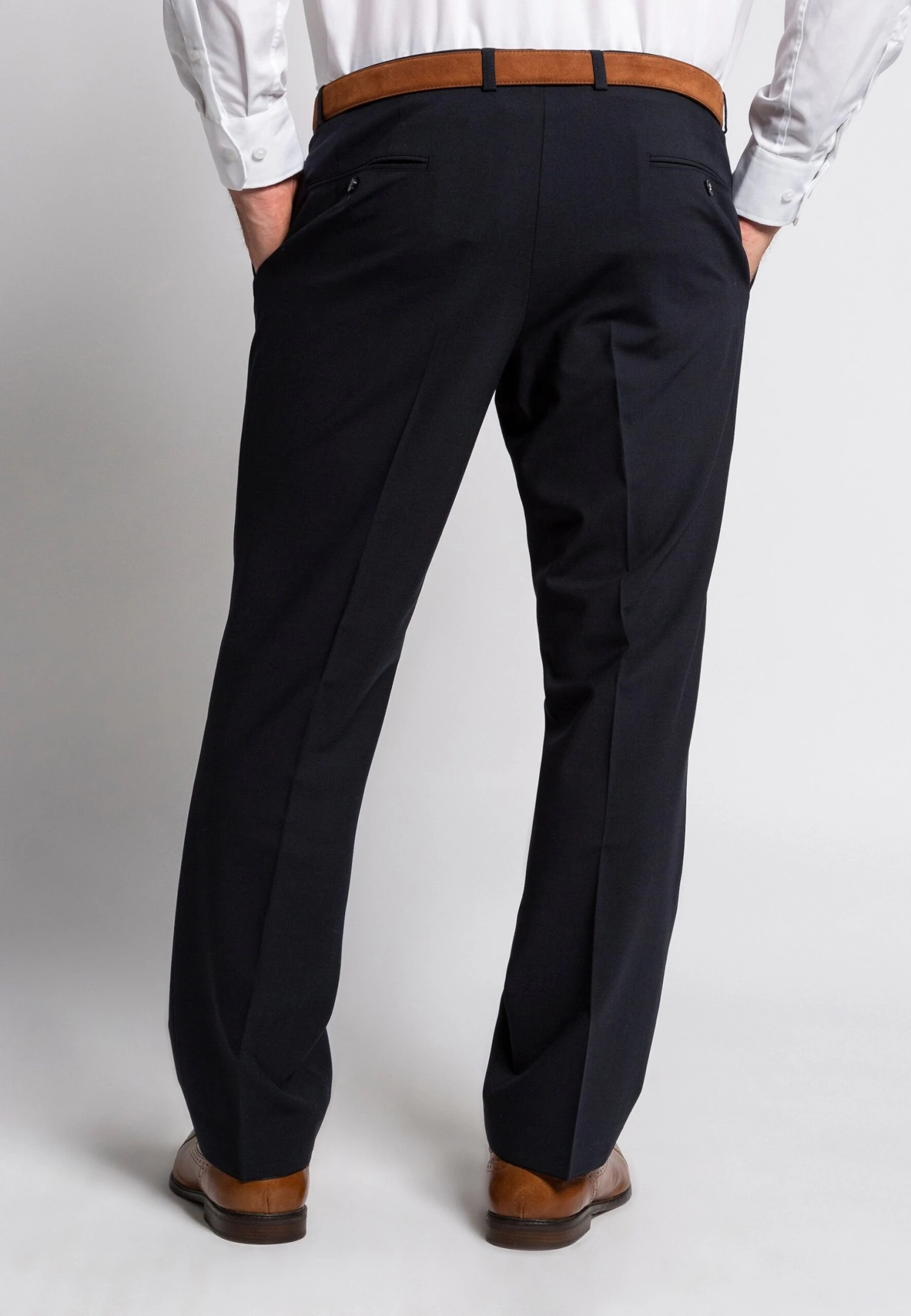 JP1880 Grosse Grössen Bis Flatfront Hos - Pantalon - Dunkel Marine 4 JP1880 Grosse Grössen Bis Flatfront Hos - Pantalon - Dunkel Marine - Afbeelding 2