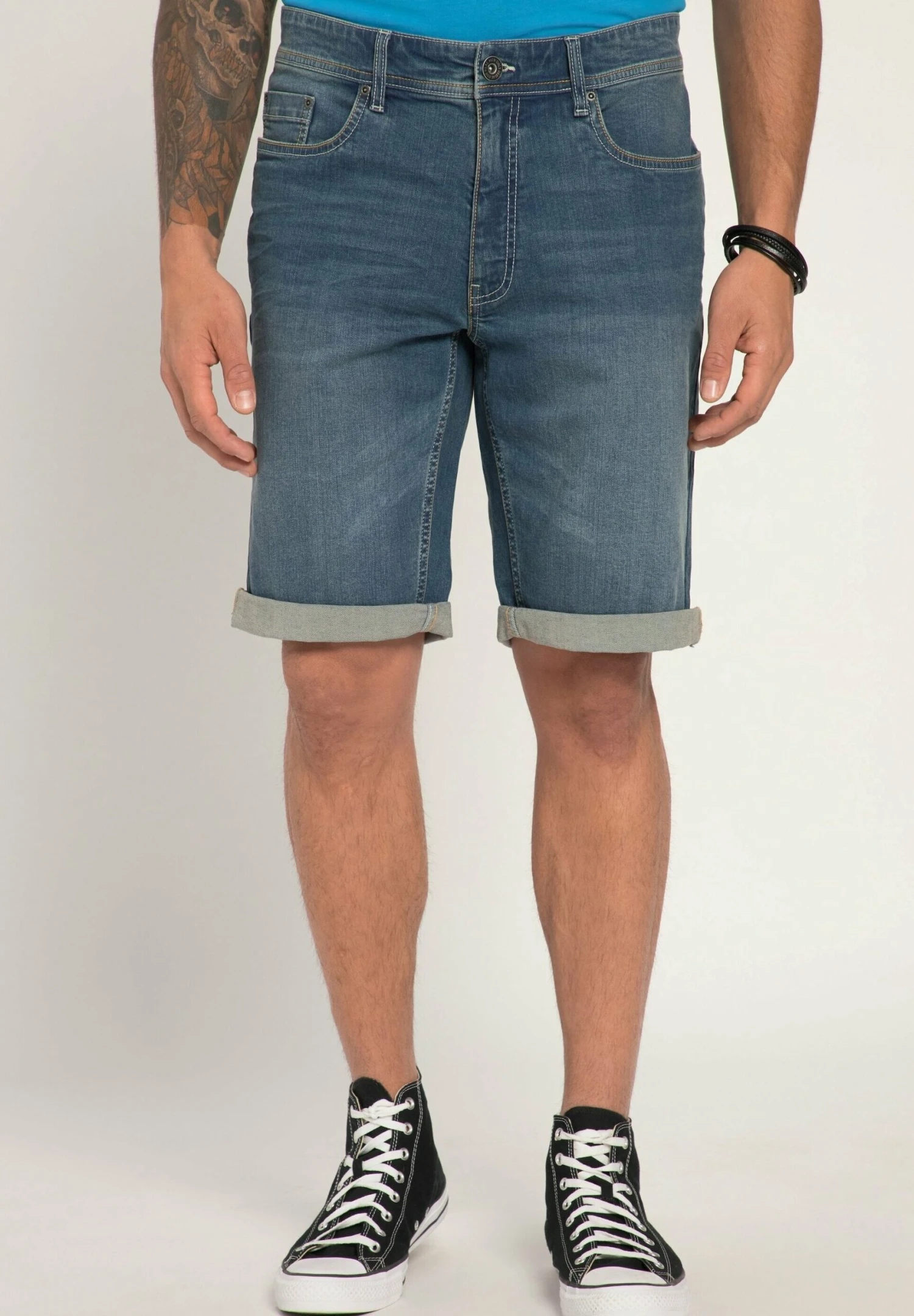 JP1880 Jeansshort - Bleu Jean 3 JP1880 Jeansshort - Bleu Jean