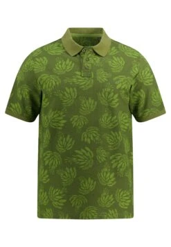 JP1880 Halbarm Print Kragen - Poloshirt - Seegrün -JP1880 4a24ce159ec044539184e08f746630ba