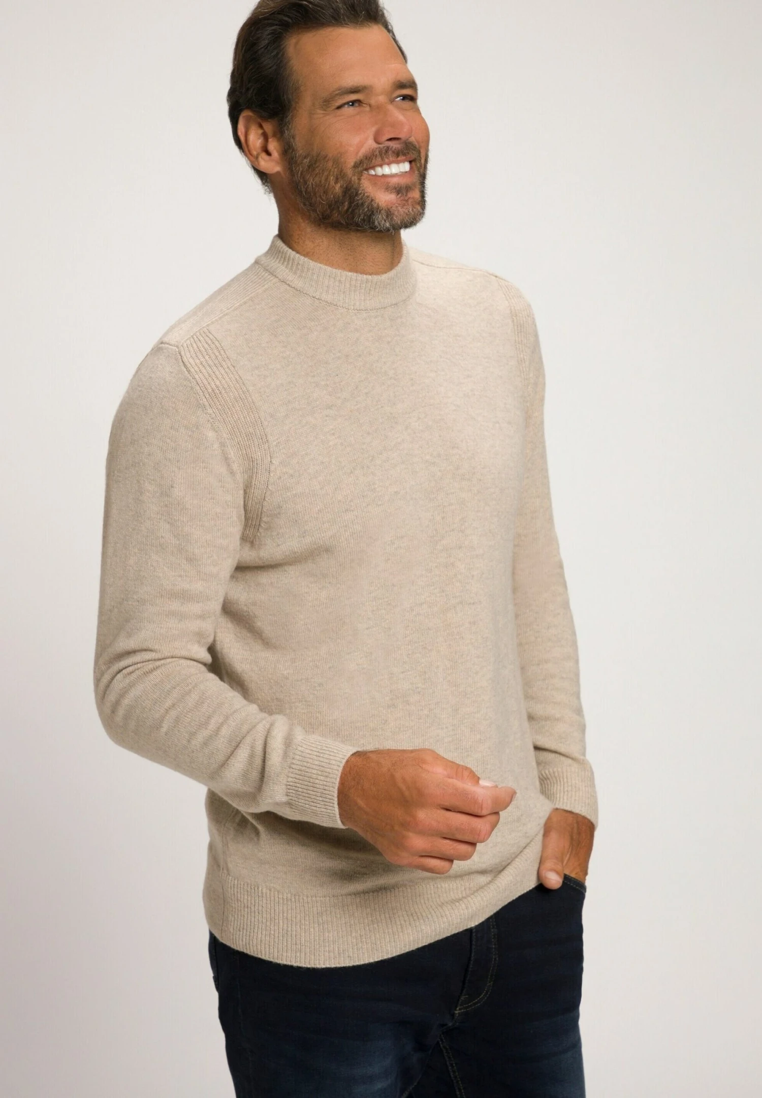 JP1880 Trui - Natuur Melange 3 JP1880 Trui - Natuur Melange