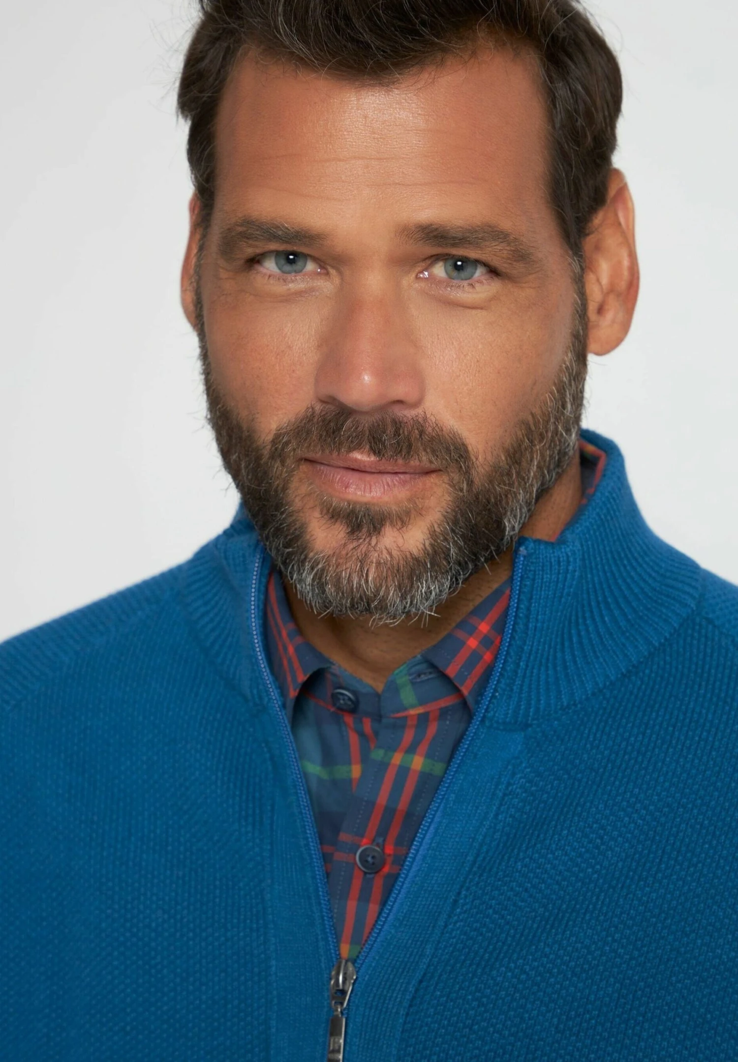 JP1880 Vest - Tintenblau 4 JP1880 Vest - Tintenblau - Afbeelding 2