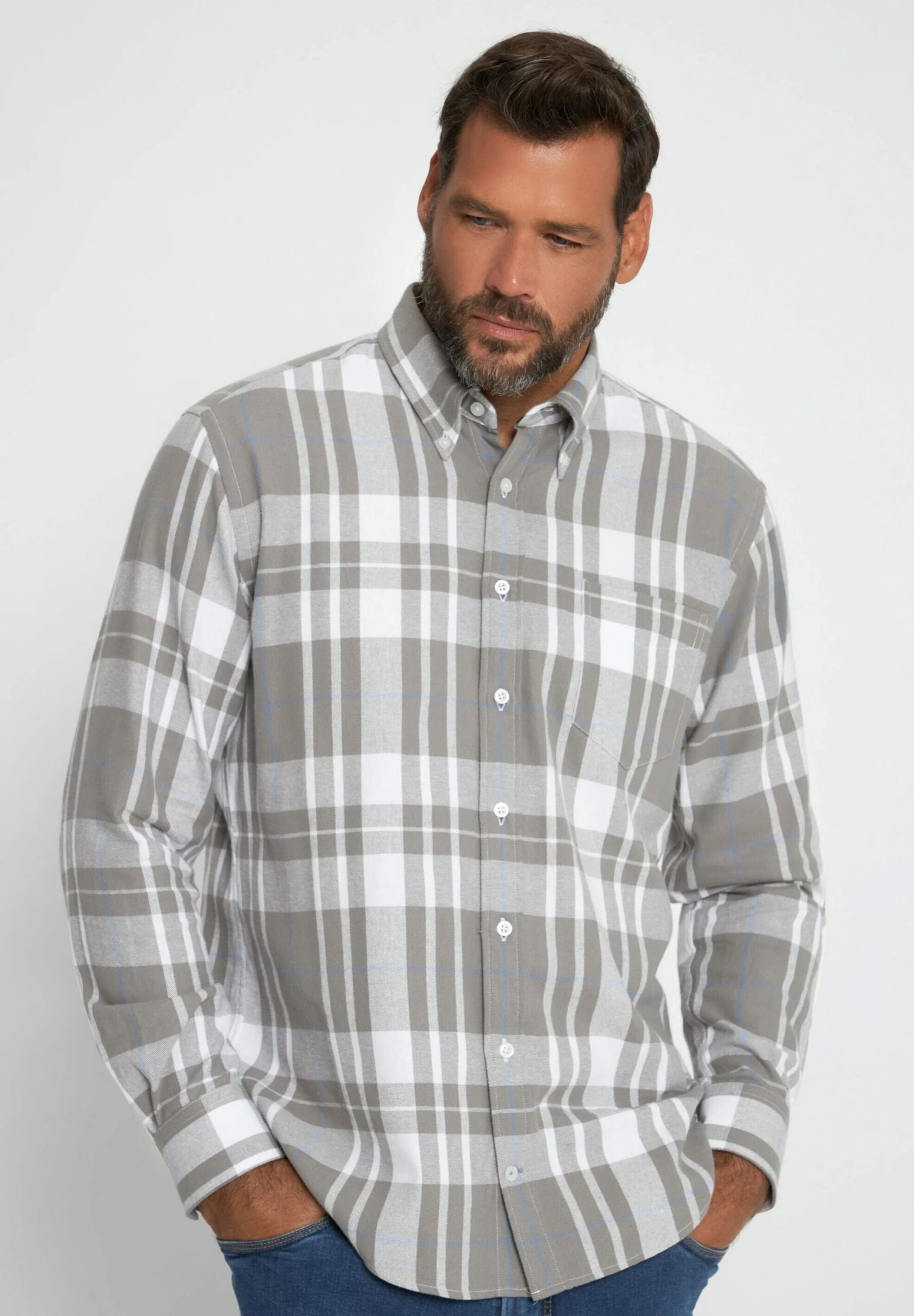 JP1880 Overhemd - Graphitgrau 3 JP1880 Overhemd - Graphitgrau