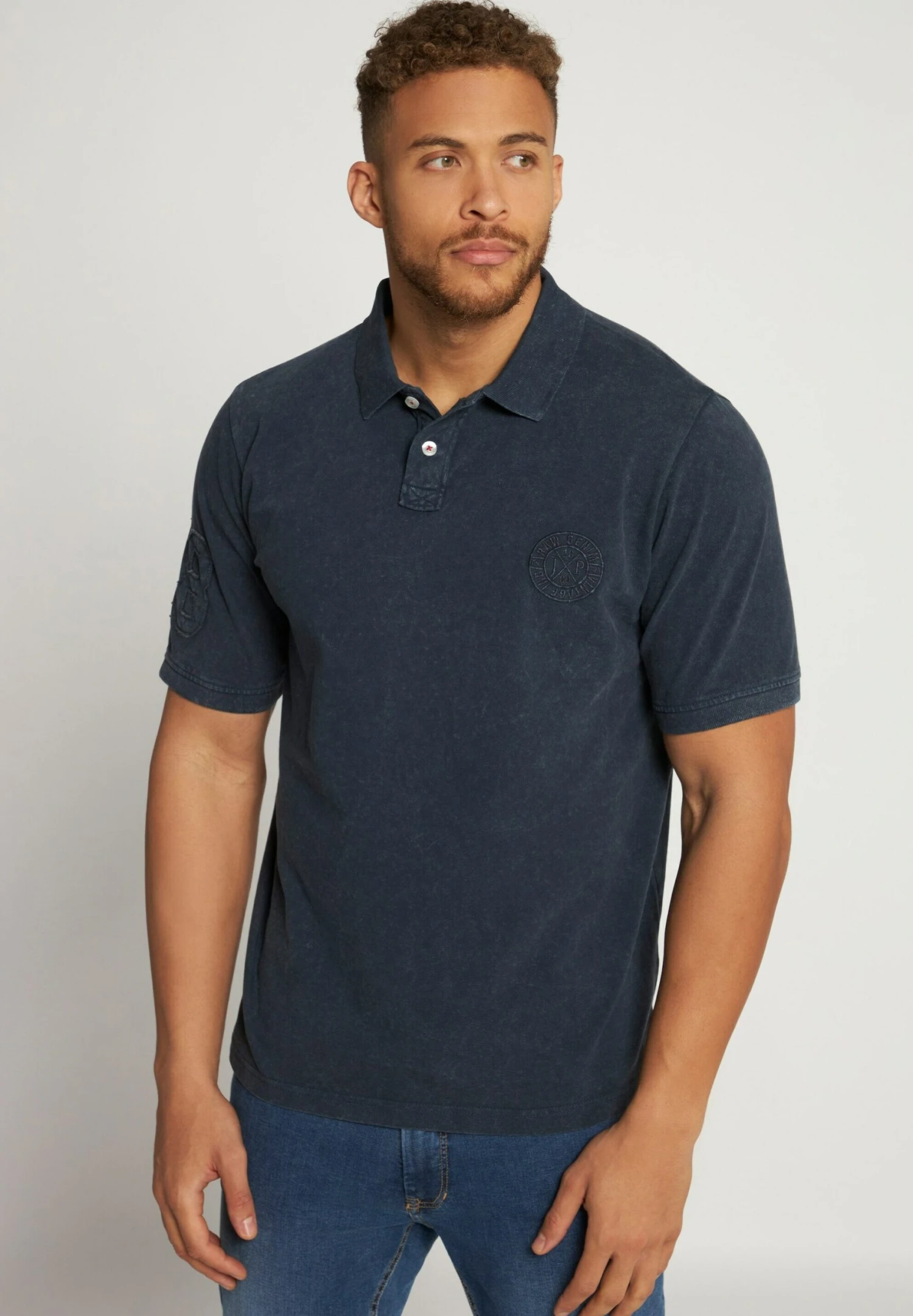 JP1880 Poloshirt - Bleu Nuit Mat 3 JP1880 Poloshirt - Bleu Nuit Mat