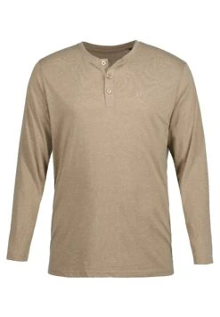 JP1880 Henley- Longsleeve - Sand -JP1880 4e06767b7c1943fdb4d551ddf880737b