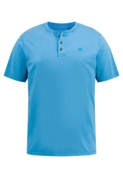 JP1880 Henley Halbarm Vintage Look Rundhals - T-Shirt Basic - Aqua 7 JP1880 Henley Halbarm Vintage Look Rundhals - T-Shirt Basic - Aqua -JP1880 50c2ef1ba08e429cbea06fd6e97dcd2a