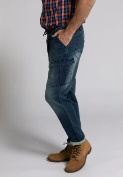 JP1880 Jeans Tapered Fit - Darkblue Denim -JP1880 515fb12a6d0f4f358c261979aafb5b66