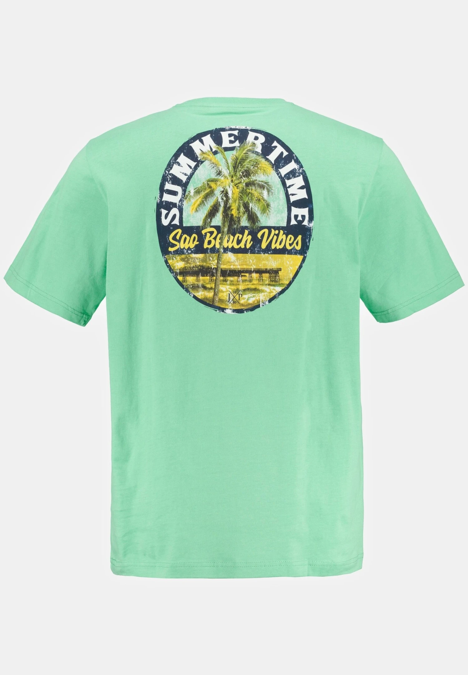 JP1880 T-Shirt Print - GraumelangeHellgrün 9 JP1880 T-Shirt Print - GraumelangeHellgrün - Afbeelding 7