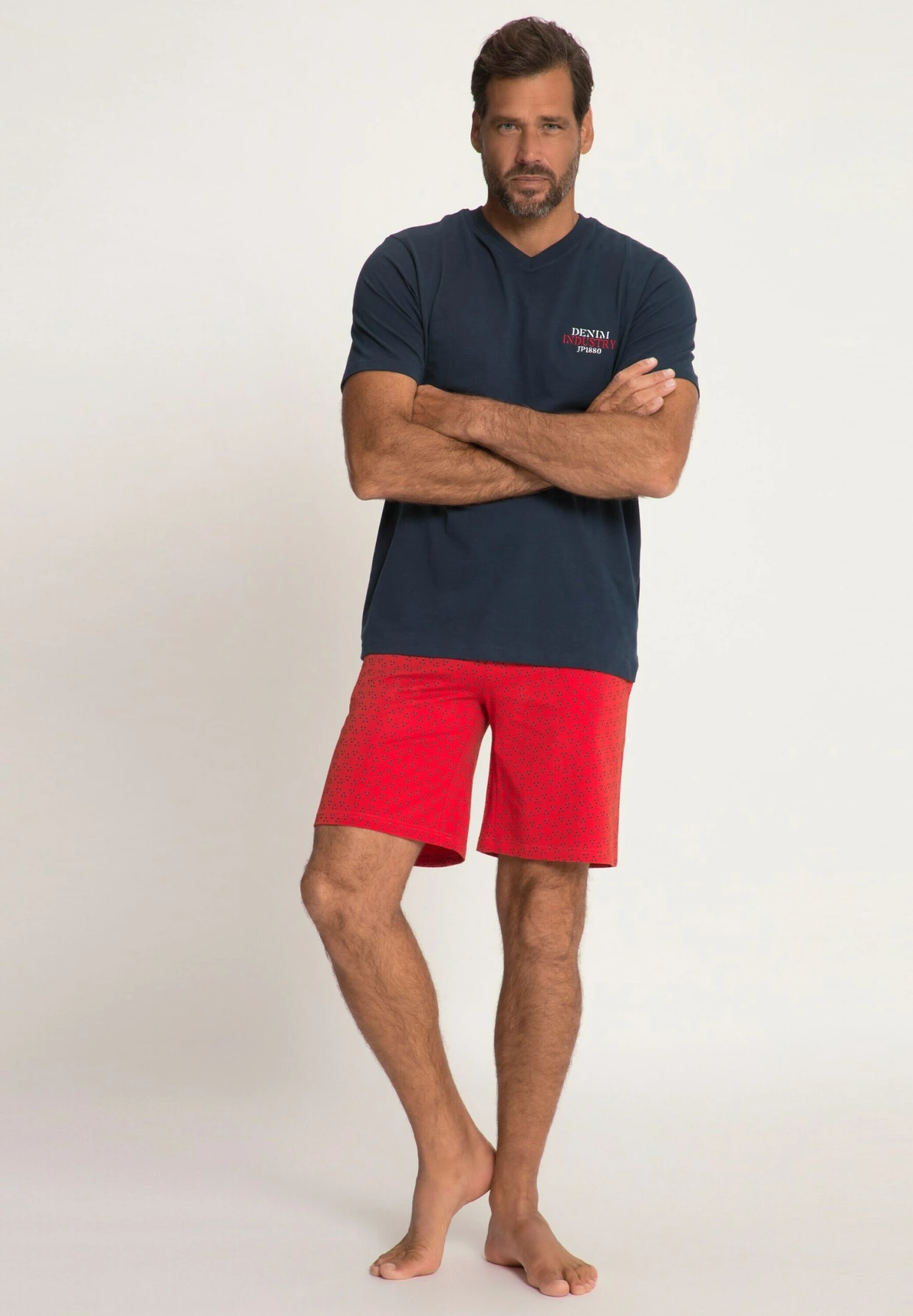 JP1880 Set - Pyjama - Red 3 JP1880 Set - Pyjama - Red