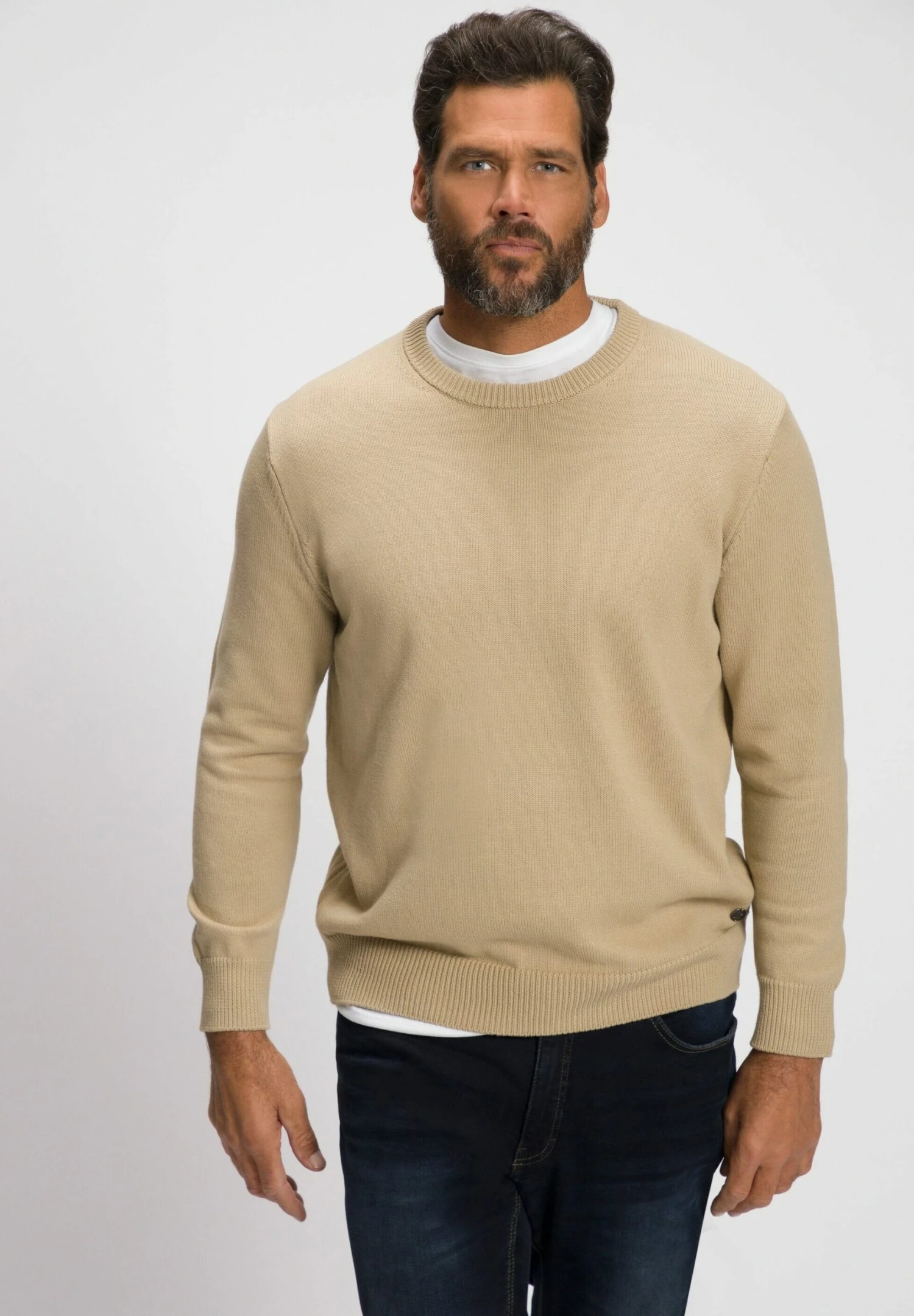 JP1880 Trui - Sand 3 JP1880 Trui - Sand