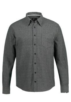 JP1880 Herringbone Print Long Sleeve - Overhemd - Grey 7 JP1880 Herringbone Print Long Sleeve - Overhemd - Grey -JP1880 571b1d4ece244748a9105f3bbca180c3