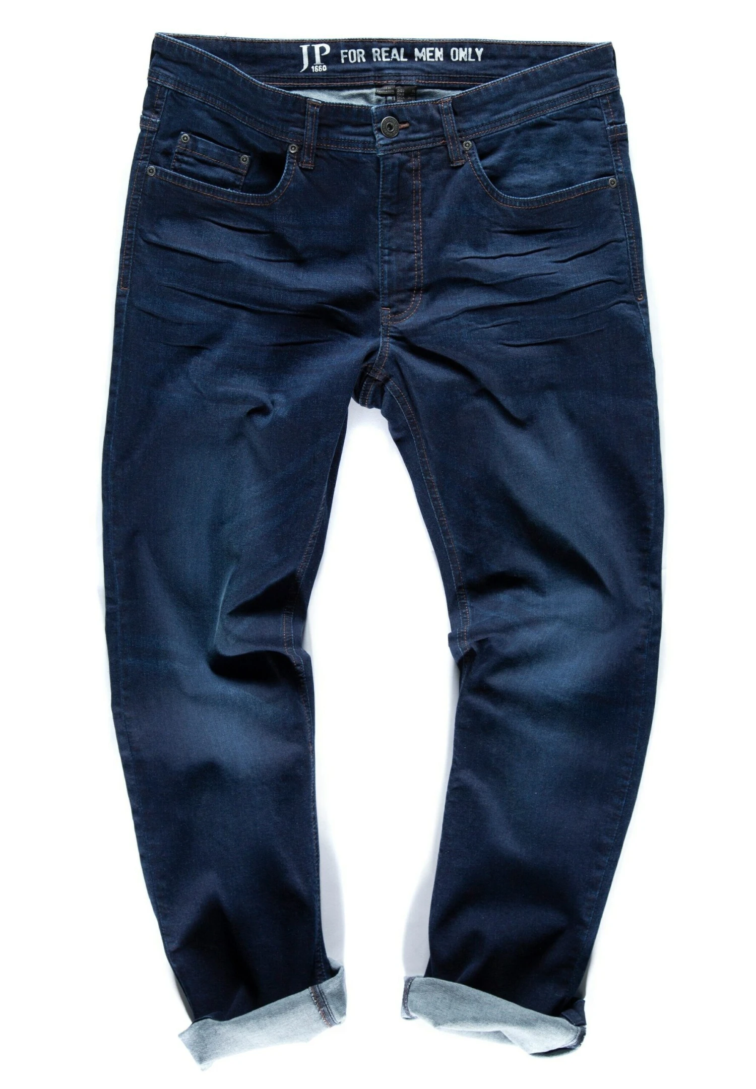 JP1880 Jeans Tapered Fit - Dark Blue Denim 5 JP1880 Jeans Tapered Fit - Dark Blue Denim - Afbeelding 3