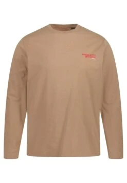 JP1880 Langarm Flexnamic Melange - Longsleeve - Hellbraun -JP1880 580536ac90fb4f6182f2ca4713c9518b