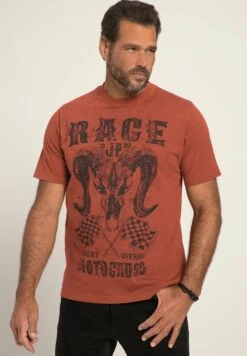 JP1880 T-Shirt Print - Rouge Marsala