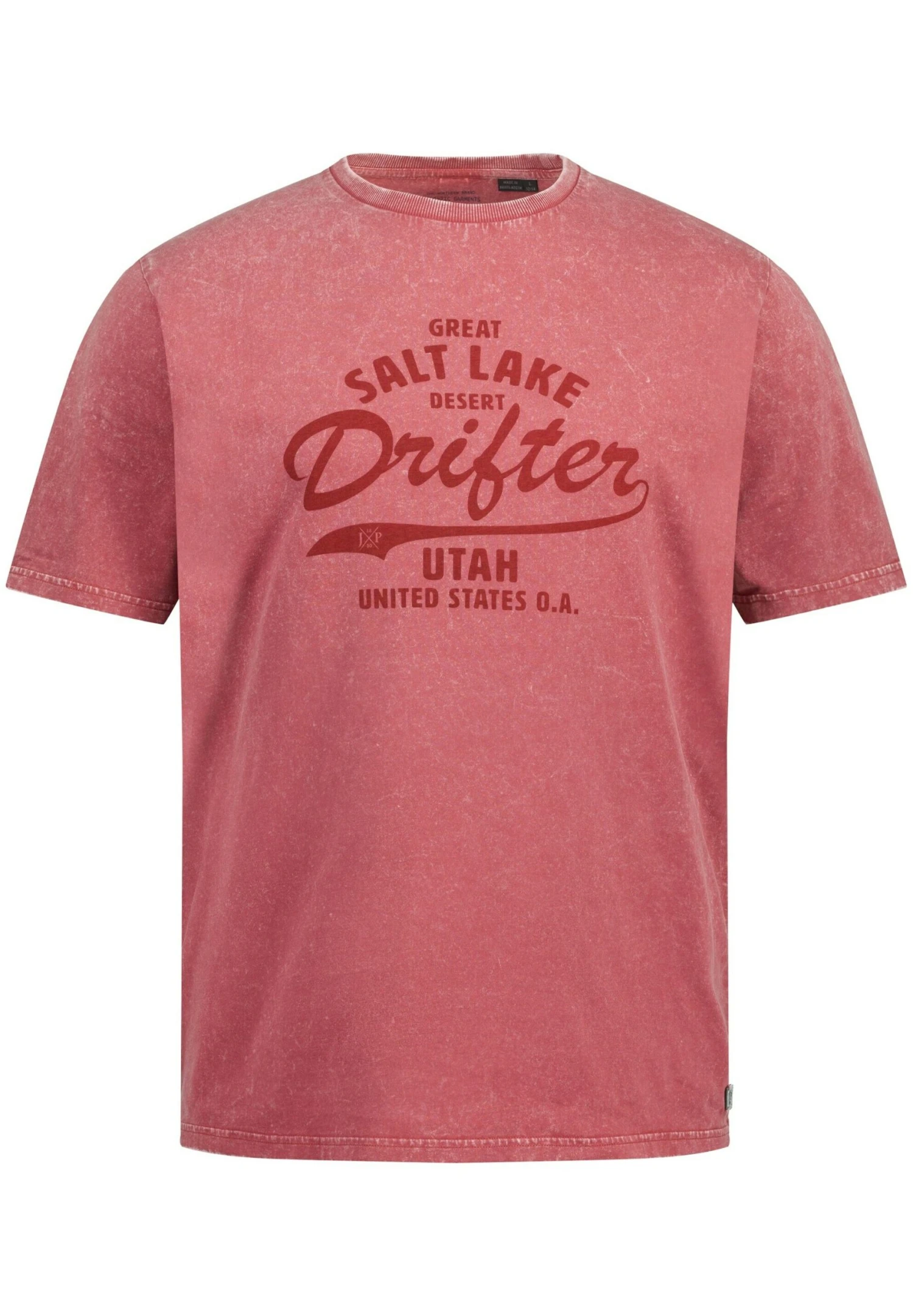 JP1880 T-Shirt Print - Rouge 5 JP1880 T-Shirt Print - Rouge - Afbeelding 3