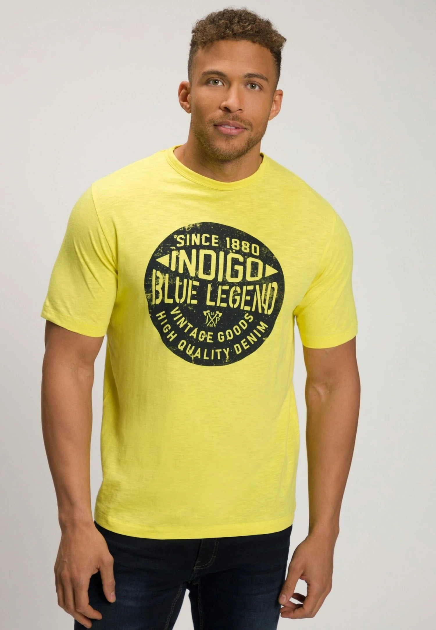 JP1880 T-Shirt Print - Zitrus Gelb 3 JP1880 T-Shirt Print - Zitrus Gelb