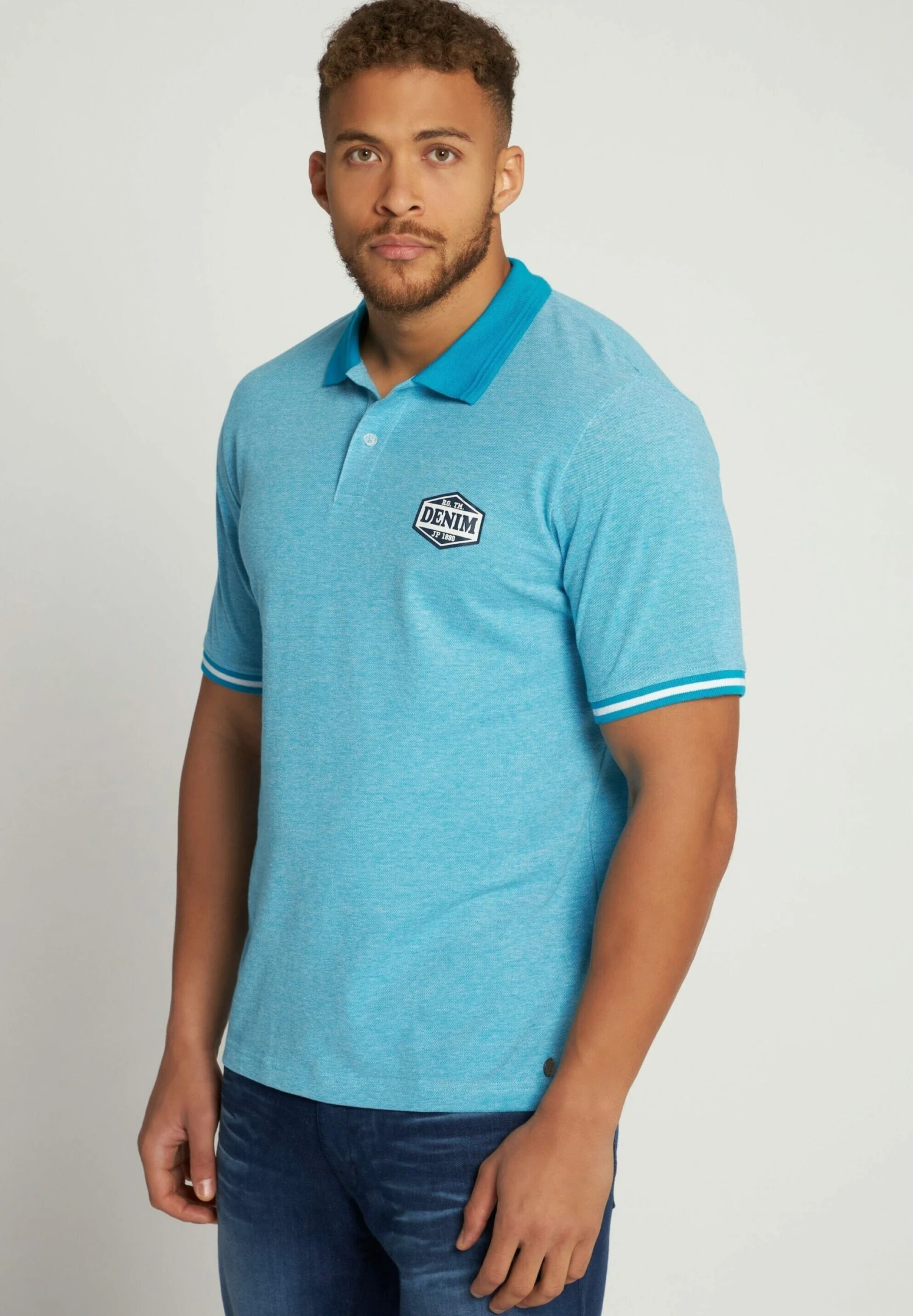 JP1880 Poloshirt - Turquoise Foncé 3 JP1880 Poloshirt - Turquoise Foncé