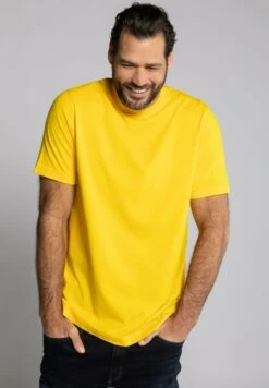 JP1880 Grosse Grössen Bis 8Xl - T-Shirt Basic - Jaune Céréales