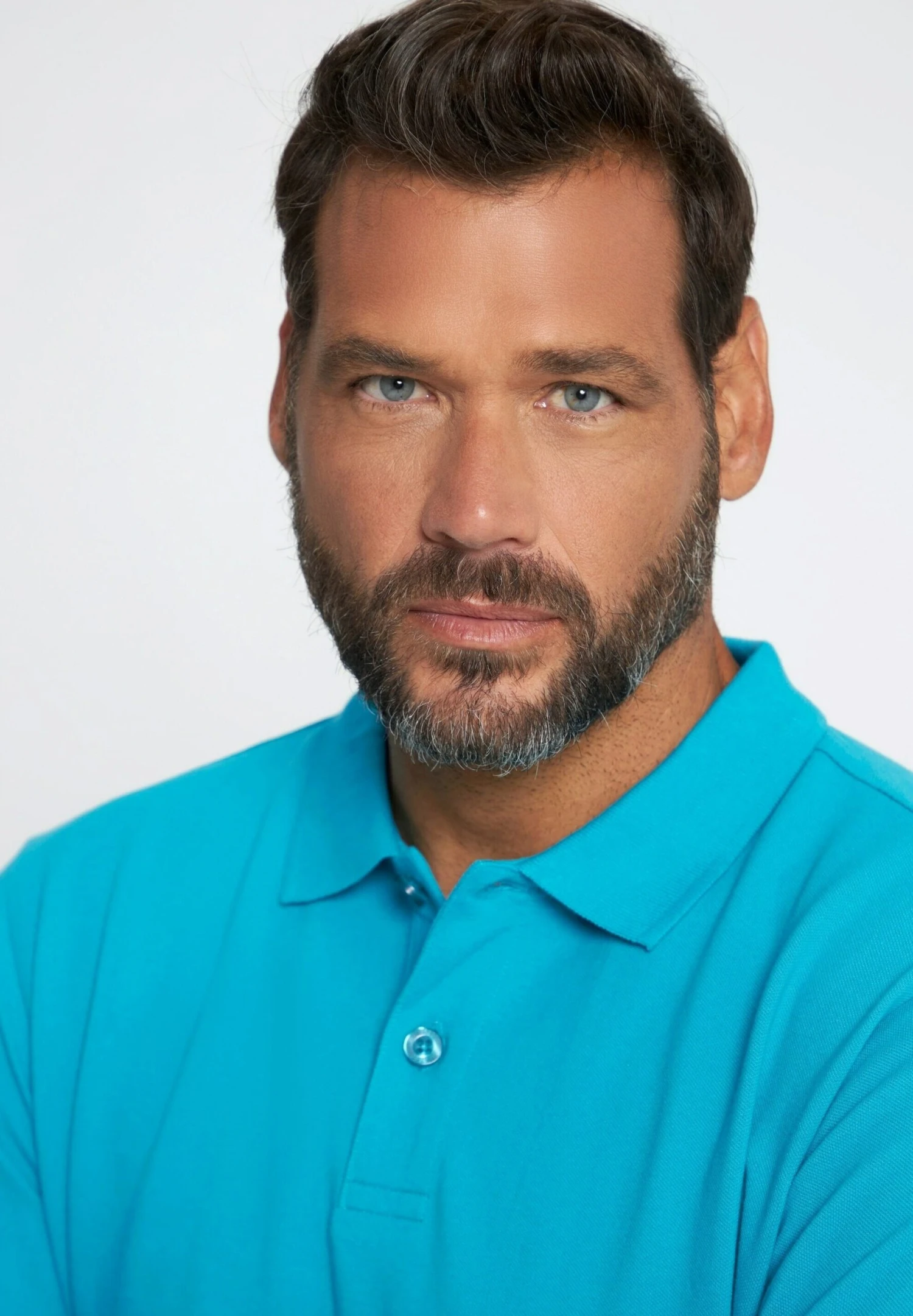 JP1880 Basic- Poloshirt - Dunkles Türkis 4 JP1880 Basic- Poloshirt - Dunkles Türkis - Afbeelding 2