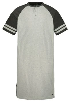 JP1880 Nachtjapon - Grau Melange -JP1880 5b63f4d94f144960b0dedc2e053cd4a5