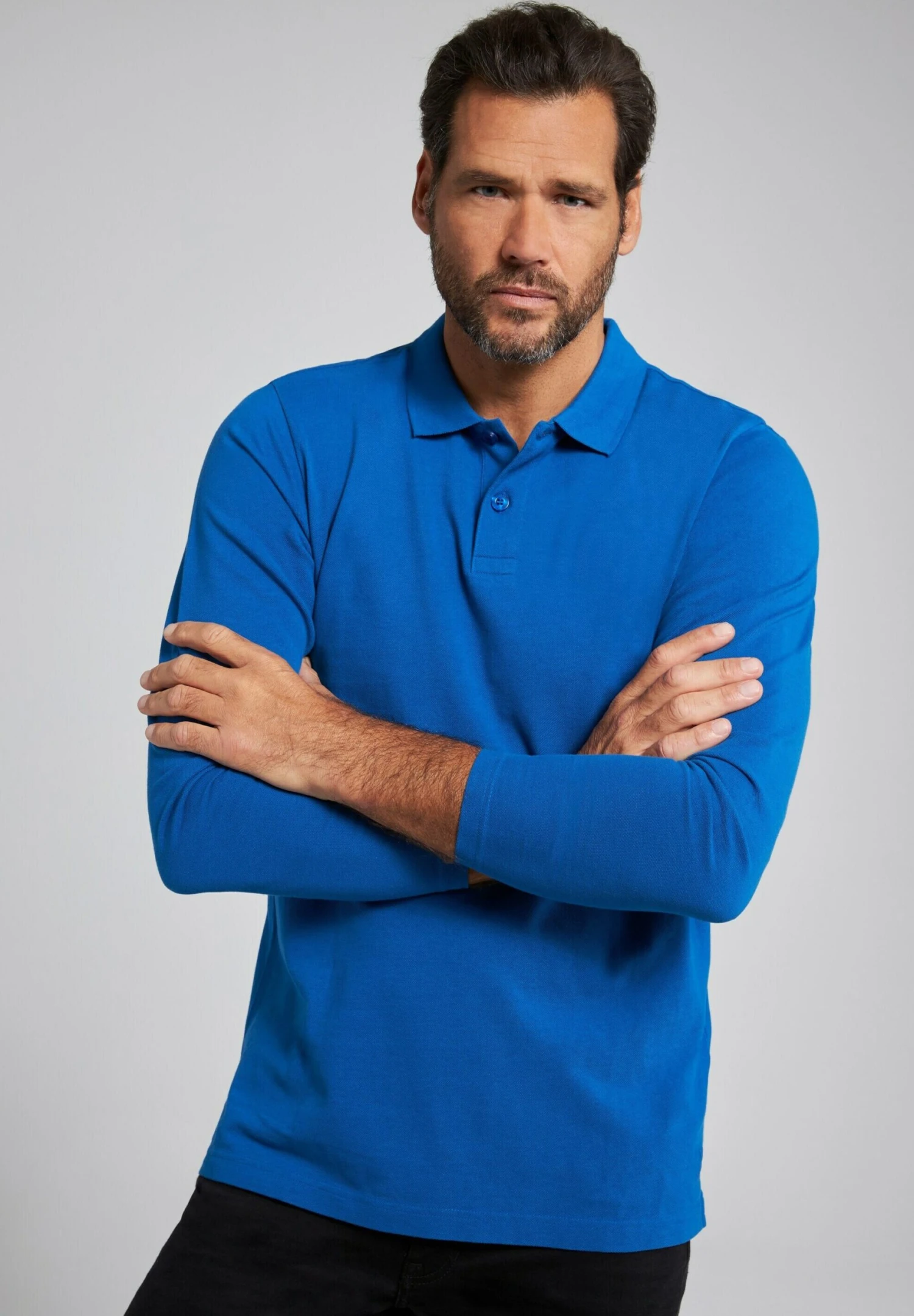 JP1880 Basic- Poloshirt - Helles Kobalt 3 JP1880 Basic- Poloshirt - Helles Kobalt