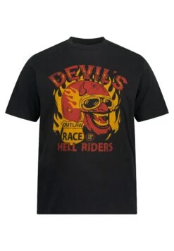 JP1880 T-Shirt Print - Zwart -JP1880 5cb69761bae0478c98a72c73cc7301ee