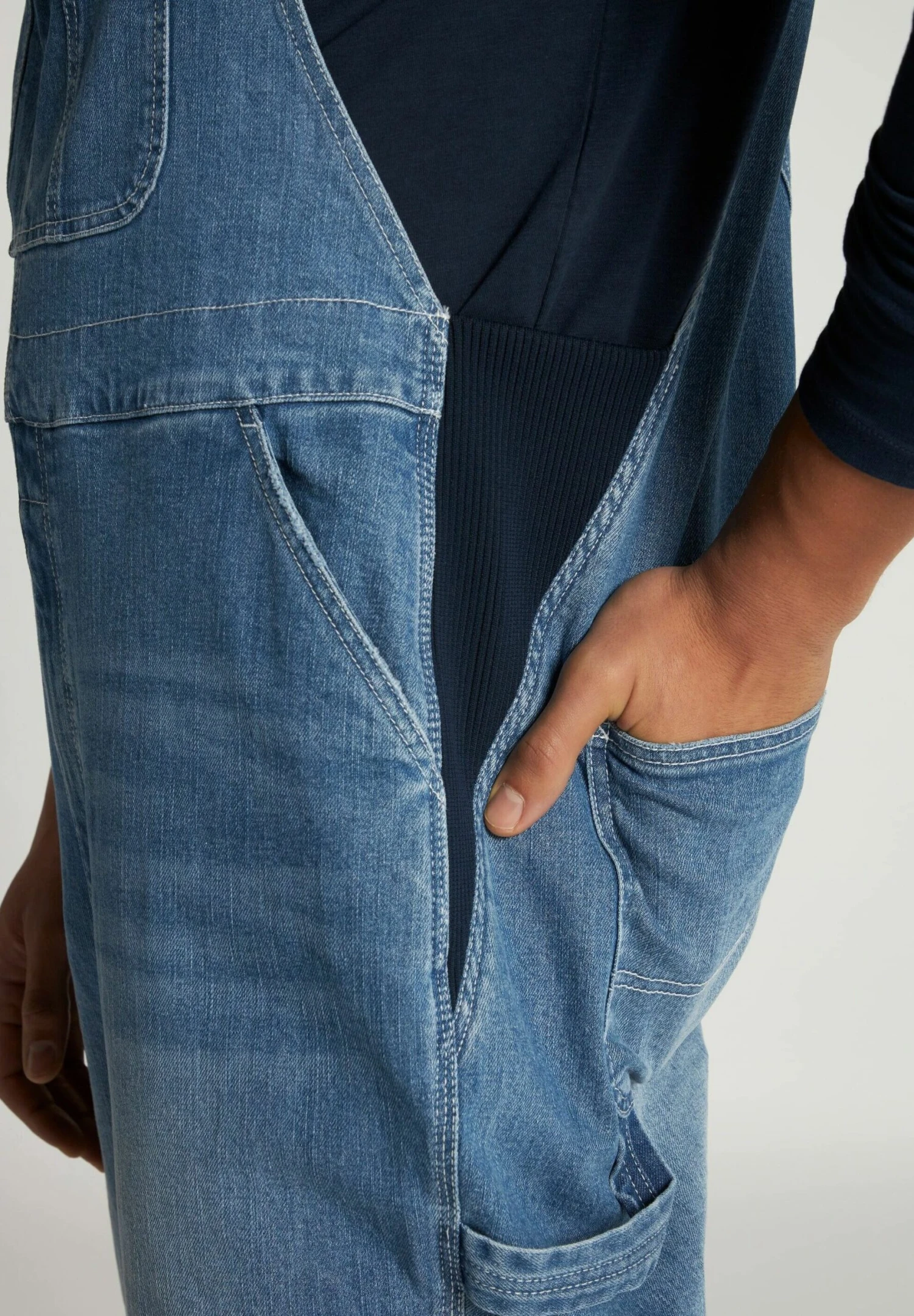 JP1880 Tuinbroek - Bleu Clair 5 JP1880 Tuinbroek - Bleu Clair - Afbeelding 4