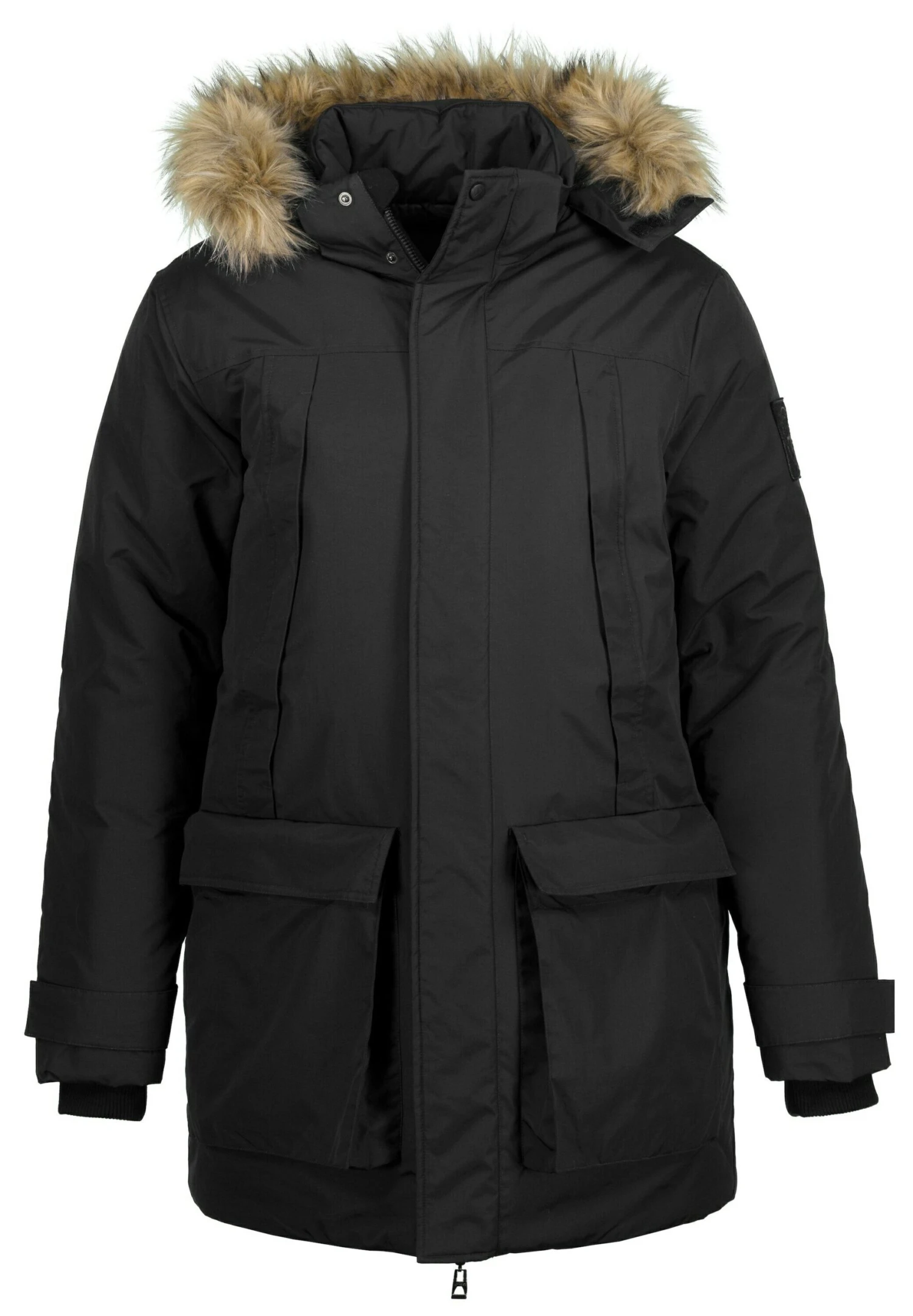 JP1880 With Hood - Parka - Black 6 JP1880 With Hood - Parka - Black - Afbeelding 4