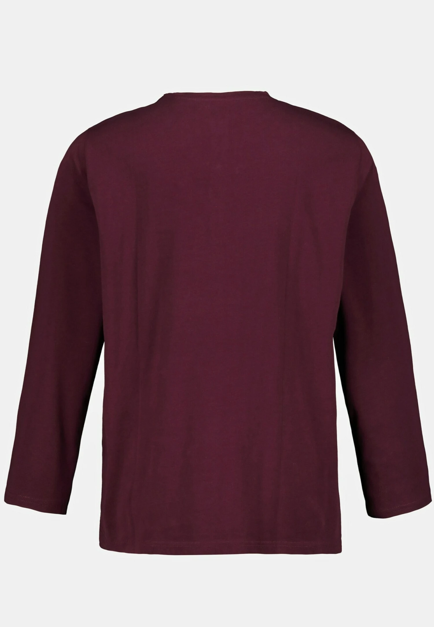 JP1880 Henley- Longsleeve - Aubergine 5 JP1880 Henley- Longsleeve - Aubergine - Afbeelding 3