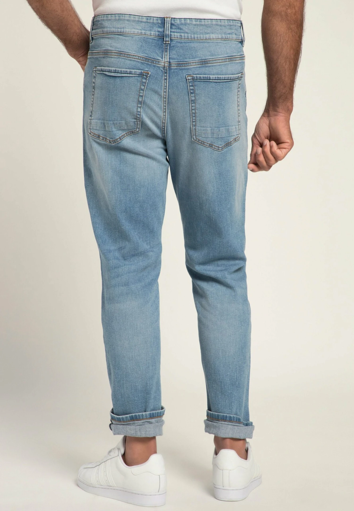 JP1880 Flexnamic - Straight Leg Jeans - Light Blue 4 JP1880 Flexnamic - Straight Leg Jeans - Light Blue - Afbeelding 2