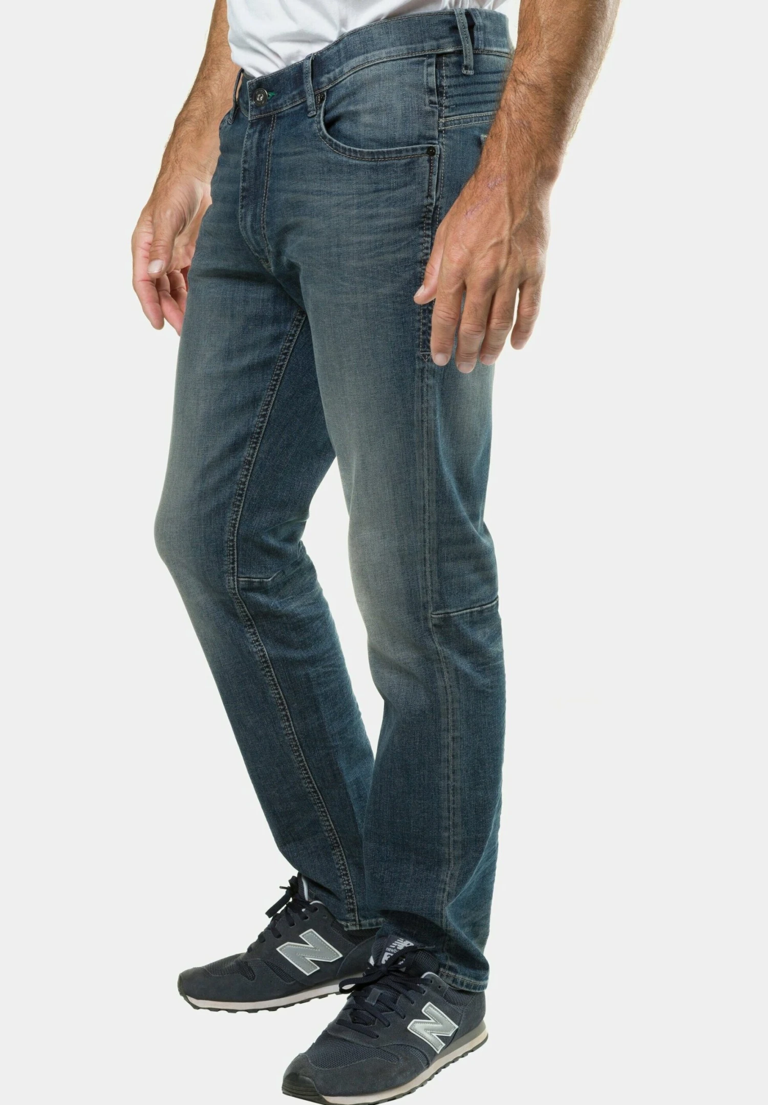 JP1880 Straight Leg Jeans - Blue Stone 5 JP1880 Straight Leg Jeans - Blue Stone - Afbeelding 3