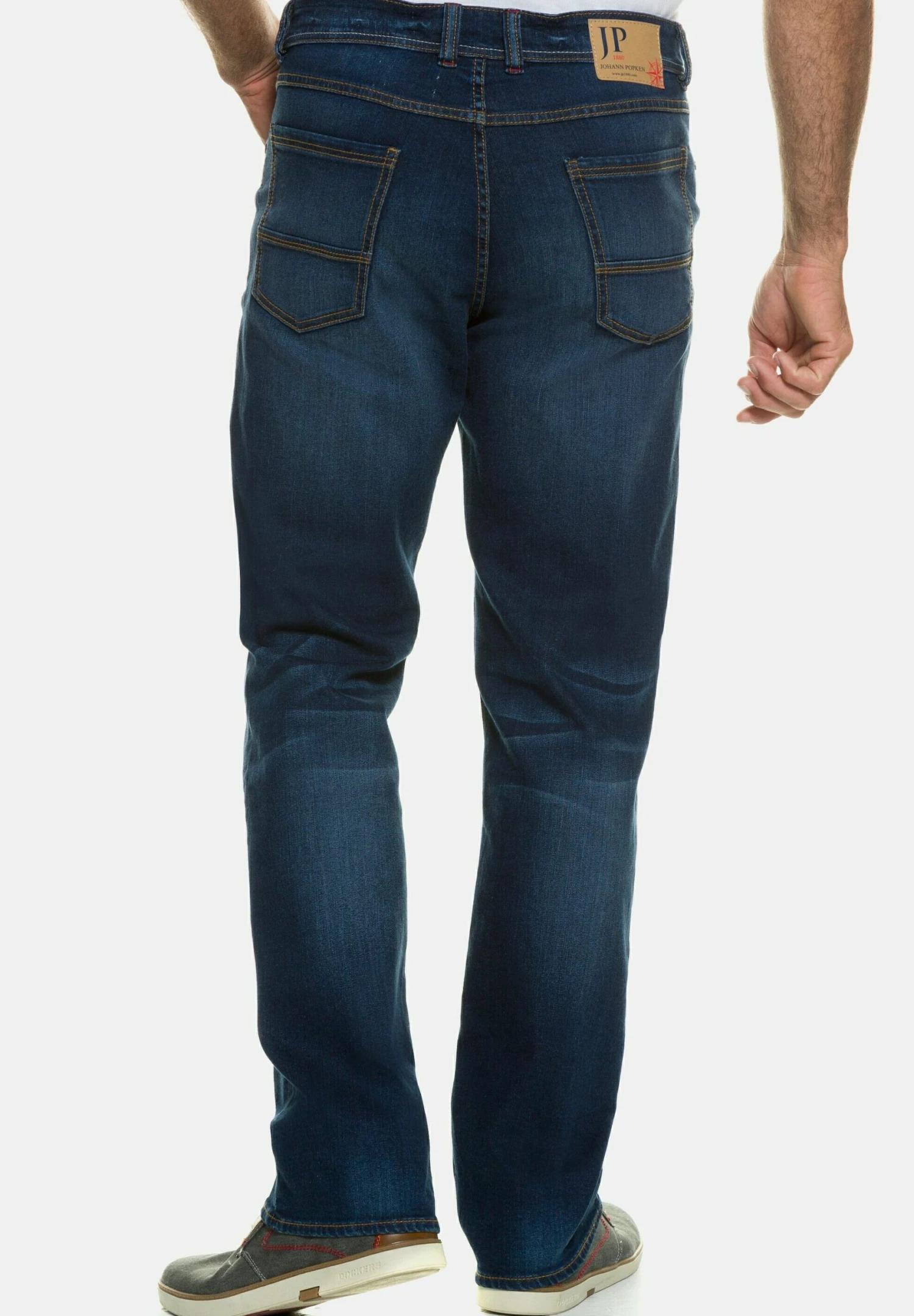 JP1880 Flexnamic - Straight Leg Jeans - Darkblue 4 JP1880 Flexnamic - Straight Leg Jeans - Darkblue - Afbeelding 2