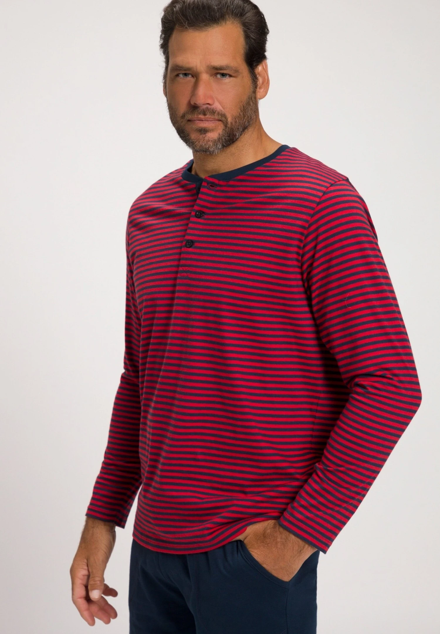 JP1880 Pyjama - Rouge 4 JP1880 Pyjama - Rouge - Afbeelding 2