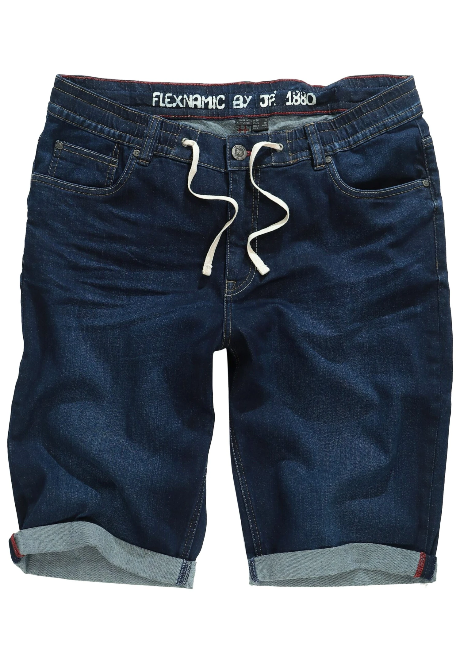 JP1880 Jeansshort - Blue Denim 6 JP1880 Jeansshort - Blue Denim - Afbeelding 4