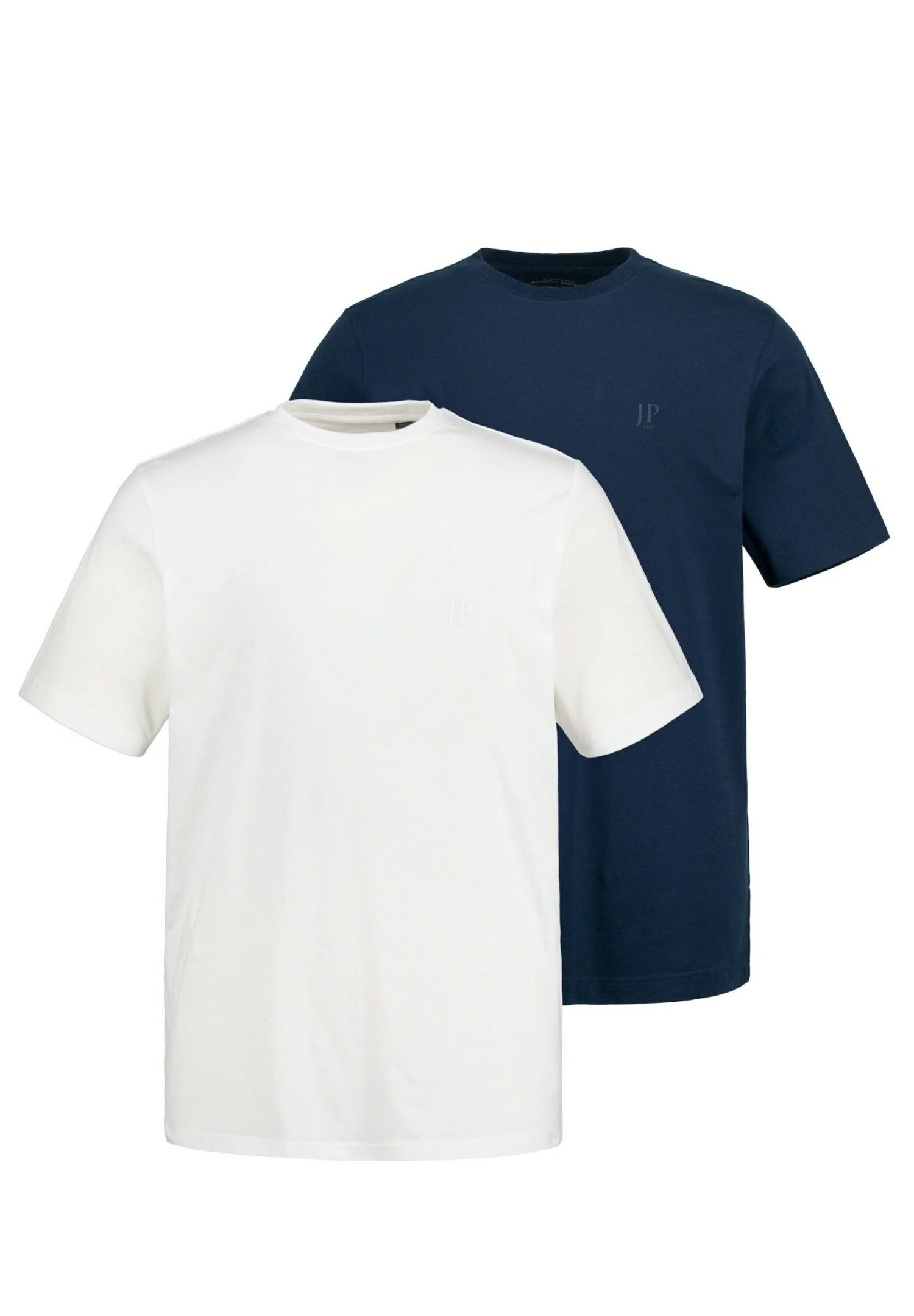 JP1880 T-Shirt Basic - NachtblauWeiß 4 JP1880 T-Shirt Basic - NachtblauWeiß - Afbeelding 2