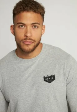 JP1880 Longsleeve - Grau Melange -JP1880 6b8218bcaec24bae9fb5c9b8c87e21a4