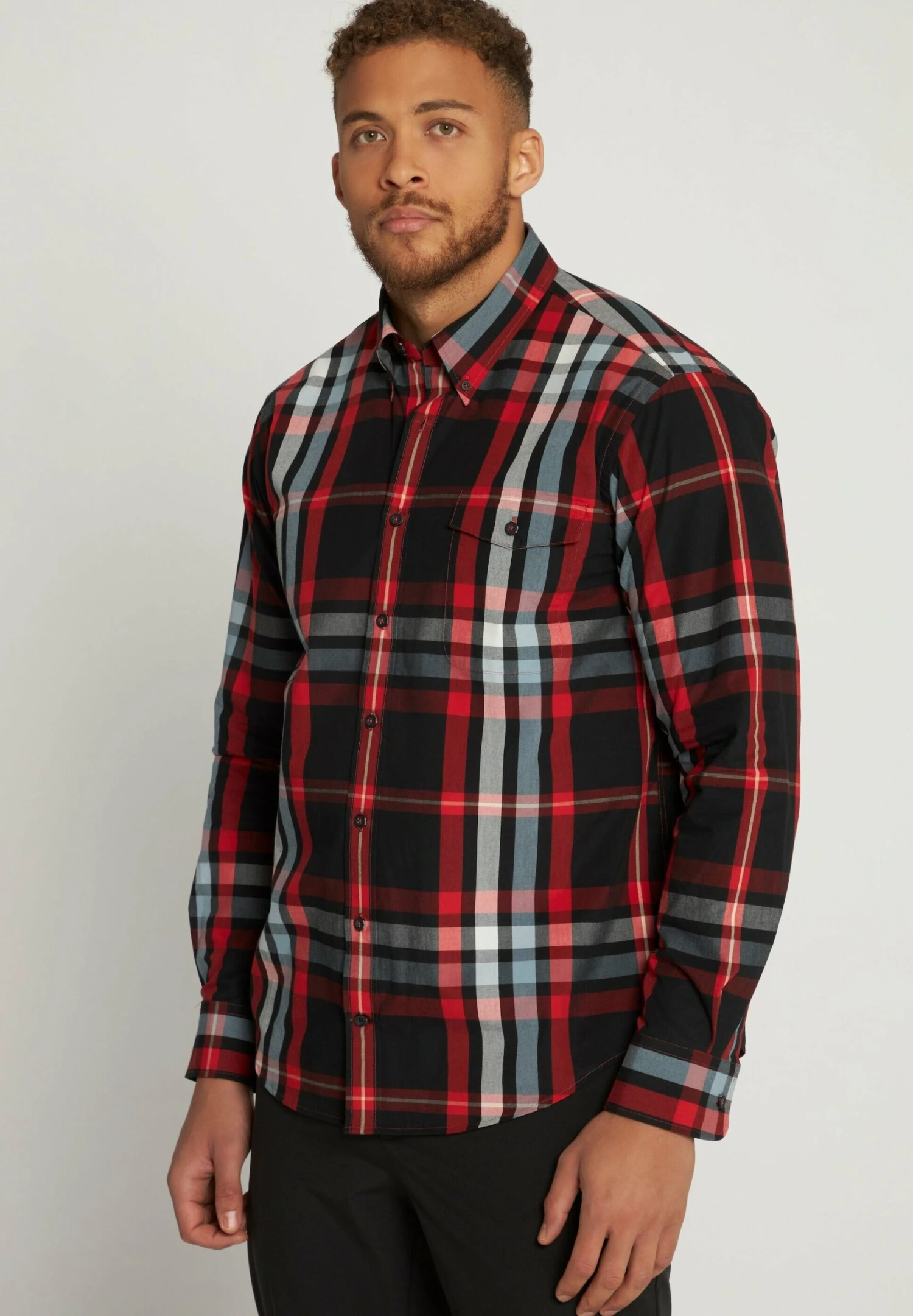 JP1880 Overhemd - Red Poppy 3 JP1880 Overhemd - Red Poppy