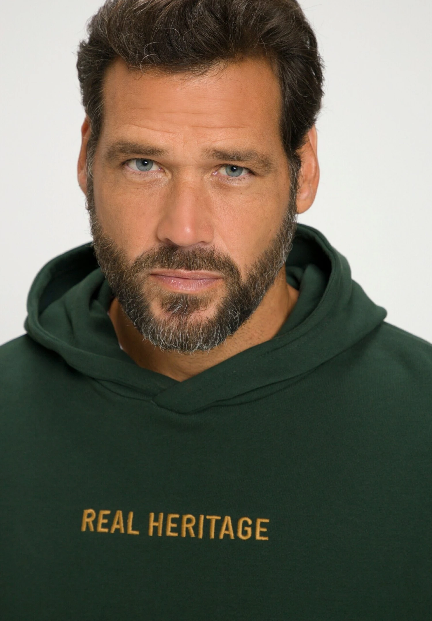 JP1880 Real Heritage Statement - Hoodie - Night Green 4 JP1880 Real Heritage Statement - Hoodie - Night Green - Afbeelding 2