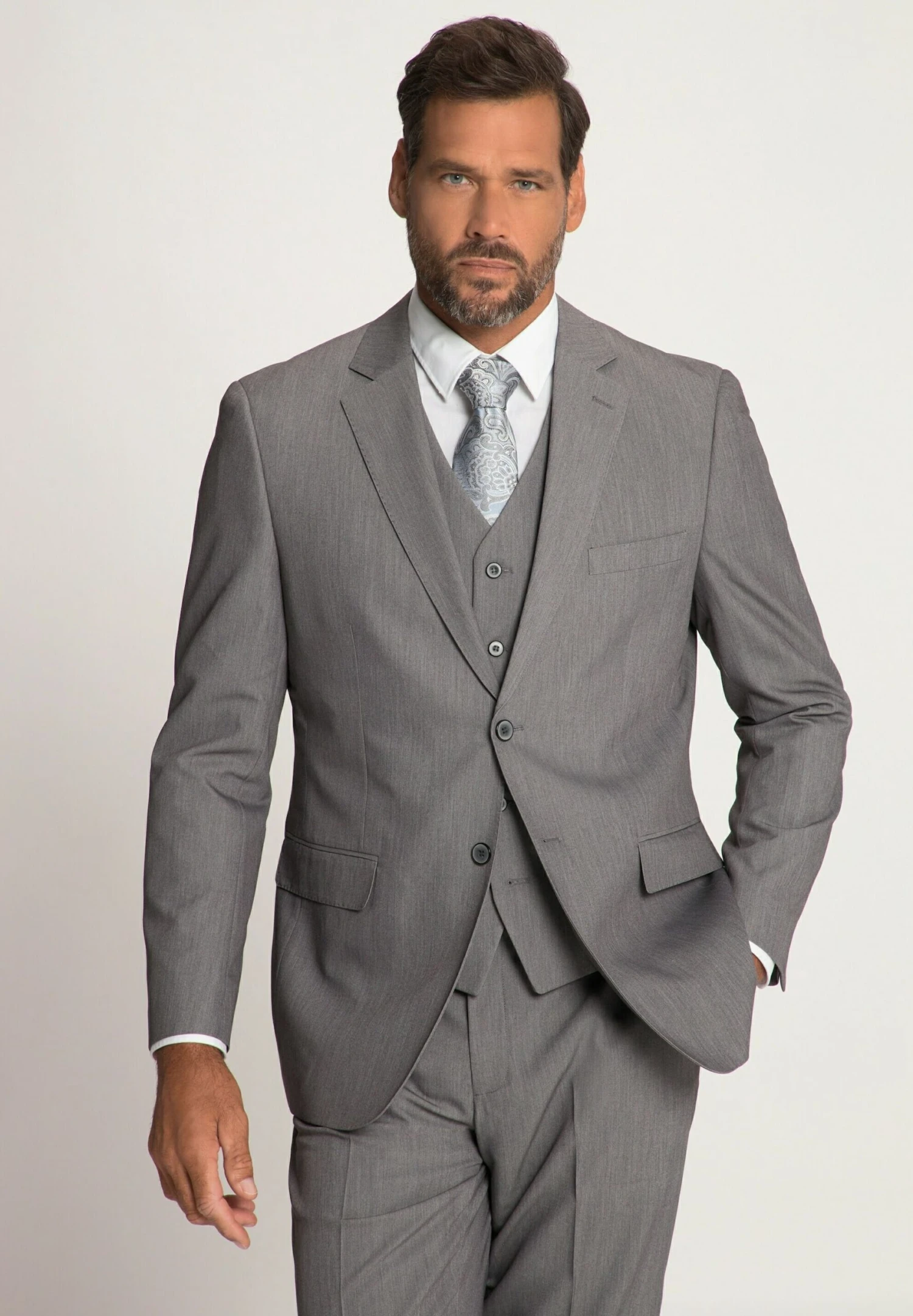 JP1880 Flexnamic - Blazer - Gris Acier 5 JP1880 Flexnamic - Blazer - Gris Acier - Afbeelding 3
