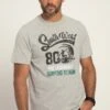 JP1880 Halbarm South West - T-Shirt Print - Gray Melange 2 JP1880 Halbarm South West - T-Shirt Print - Gray Melange -JP1880 6cc61b26b4df46f6b94a02e5c73c00f6