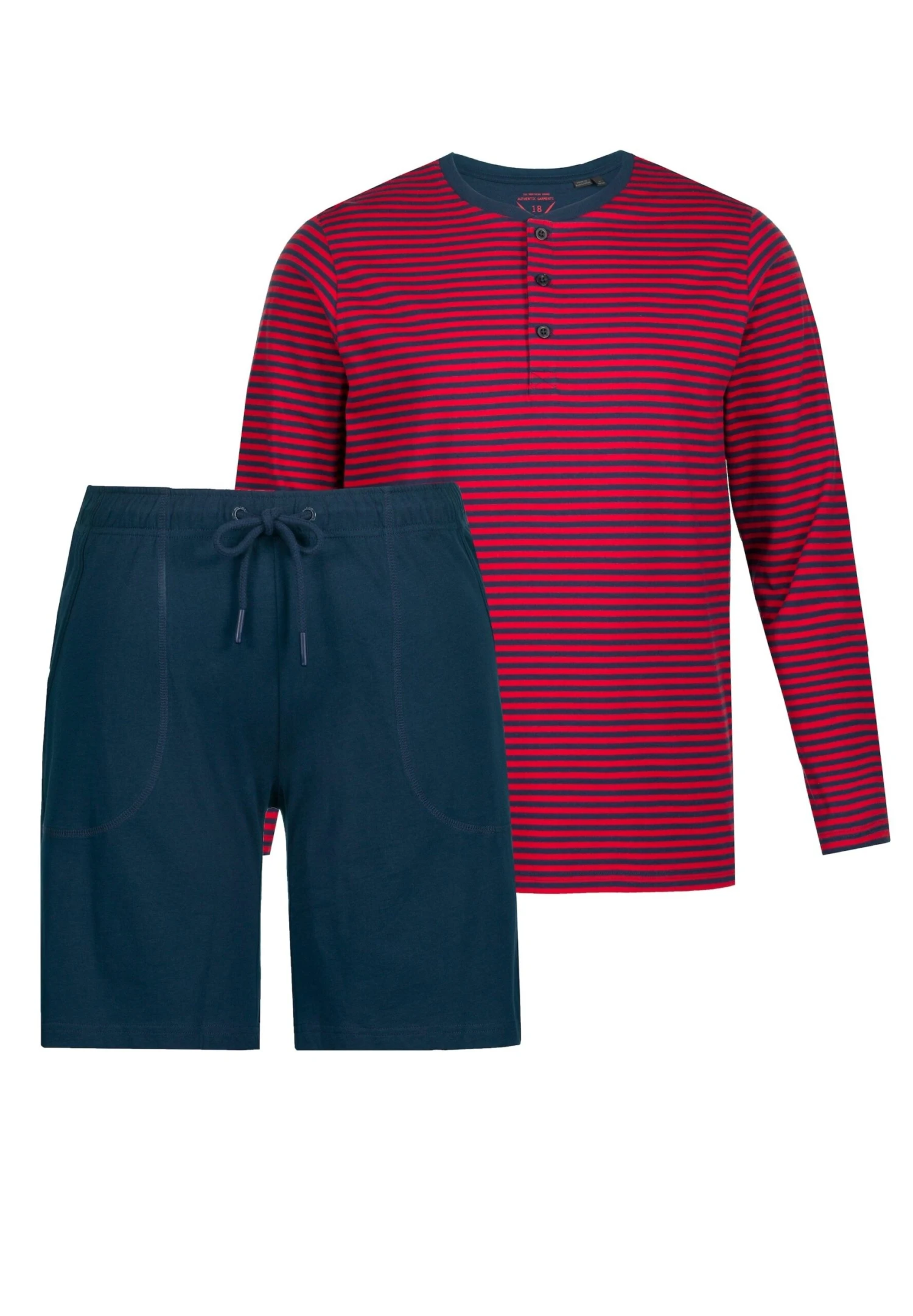 JP1880 Pyjama - Rouge 5 JP1880 Pyjama - Rouge - Afbeelding 3