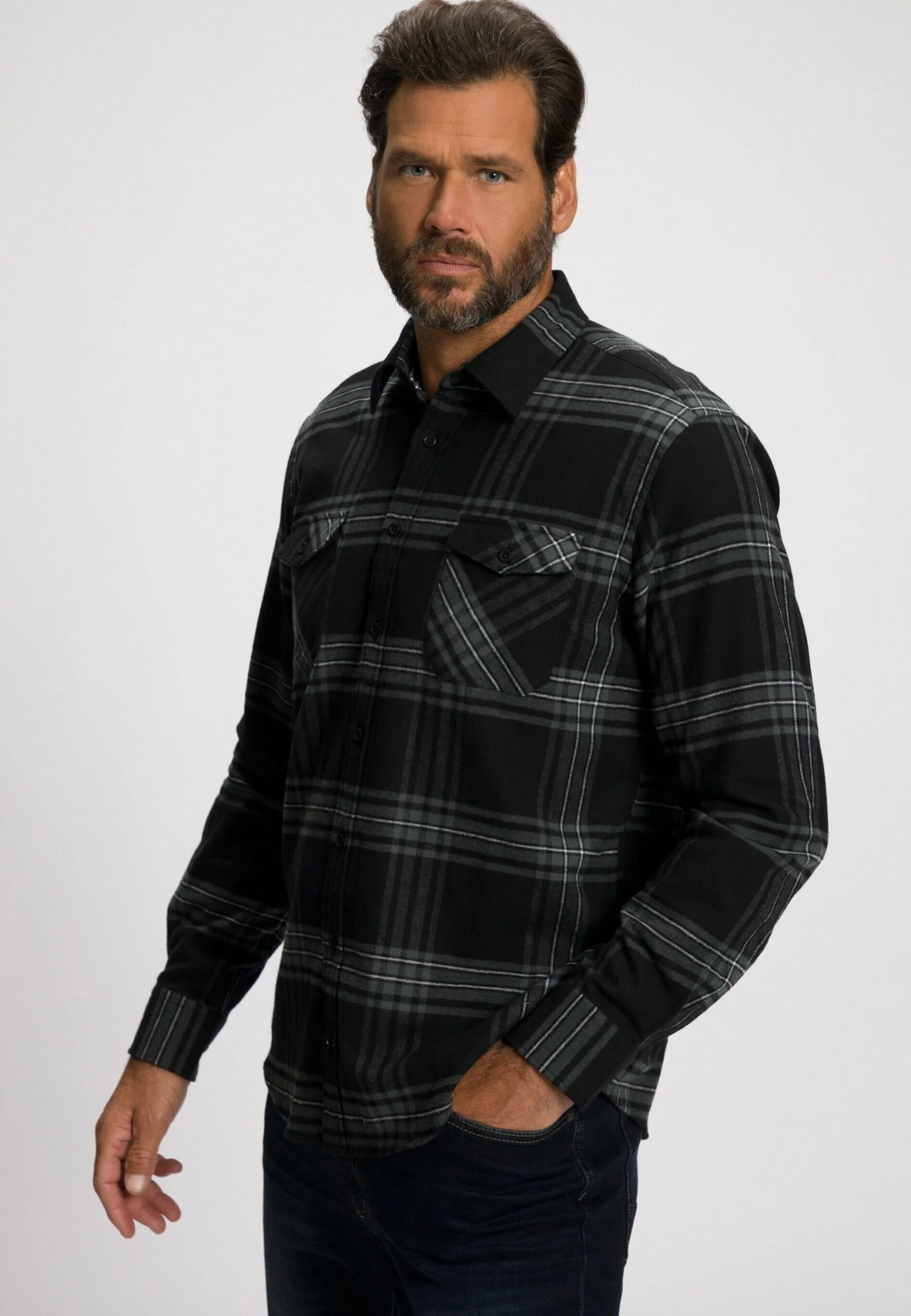 JP1880 Overhemd - Zwart 2 JP1880 Overhemd - Zwart