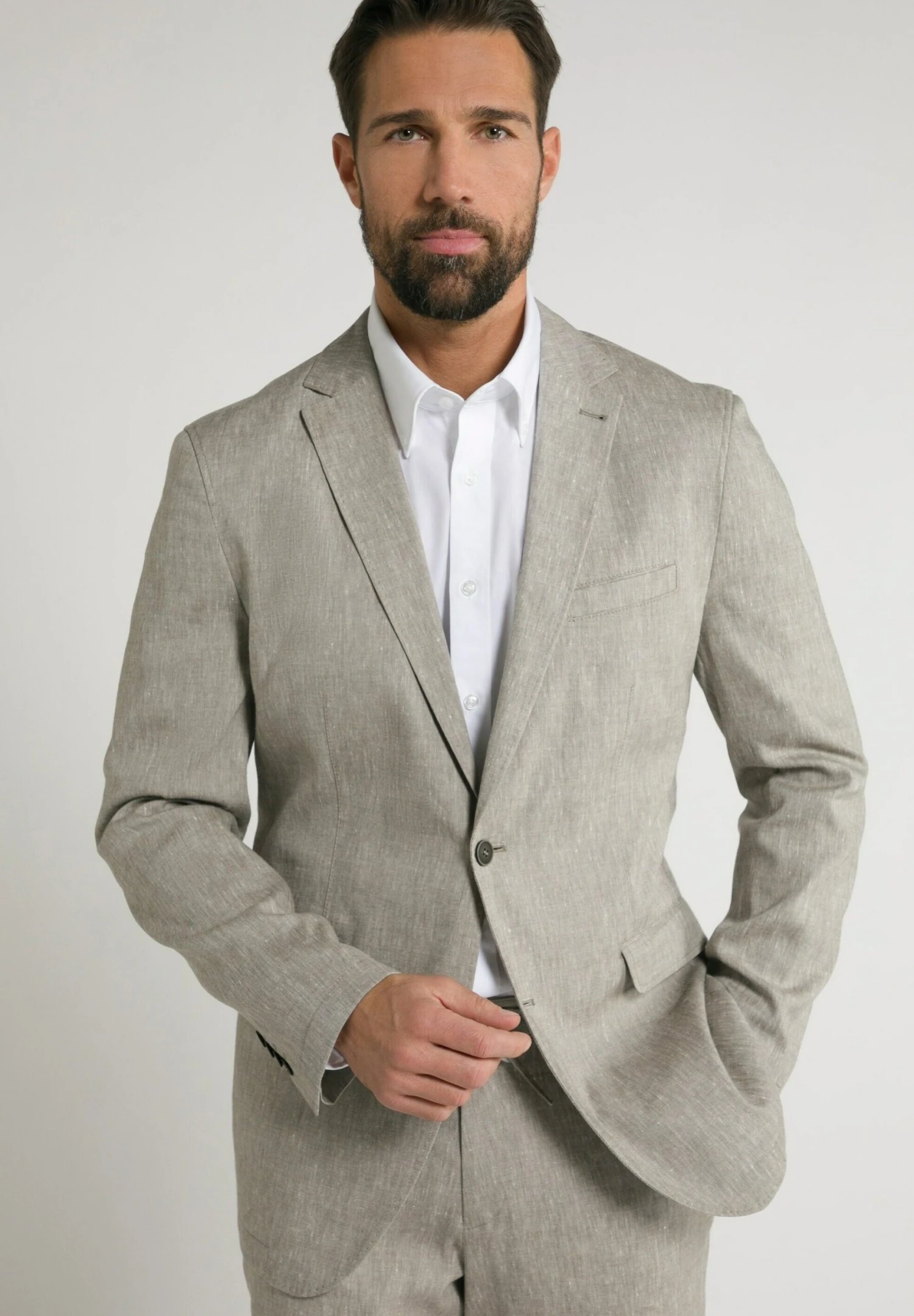 JP1880 Blazer - Kieselgrau 3 JP1880 Blazer - Kieselgrau