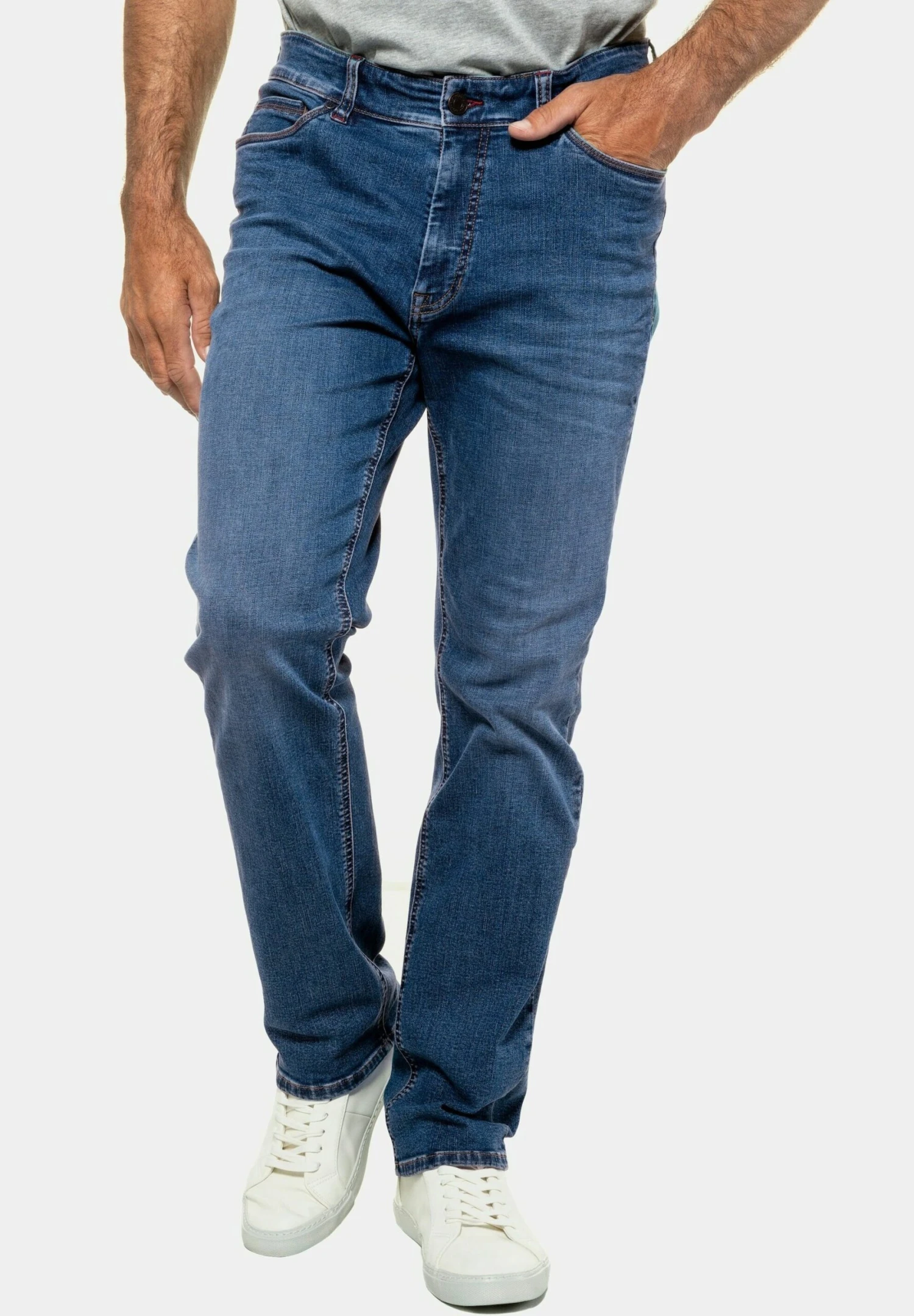 JP1880 Flexnamic - Straight Leg Jeans - Blue Stone 3 JP1880 Flexnamic - Straight Leg Jeans - Blue Stone