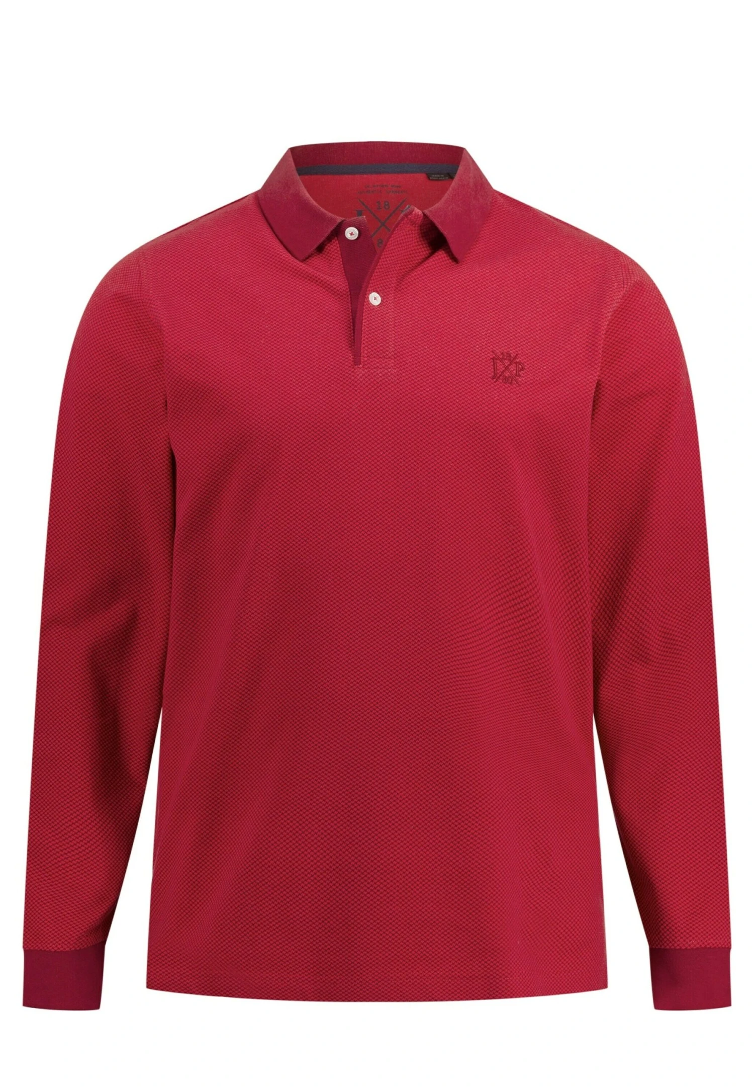 JP1880 Allover Print - Poloshirt - Rot 5 JP1880 Allover Print - Poloshirt - Rot - Afbeelding 3