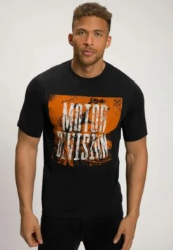 JP1880 Halbarm - T-Shirt Print - Schwarz
