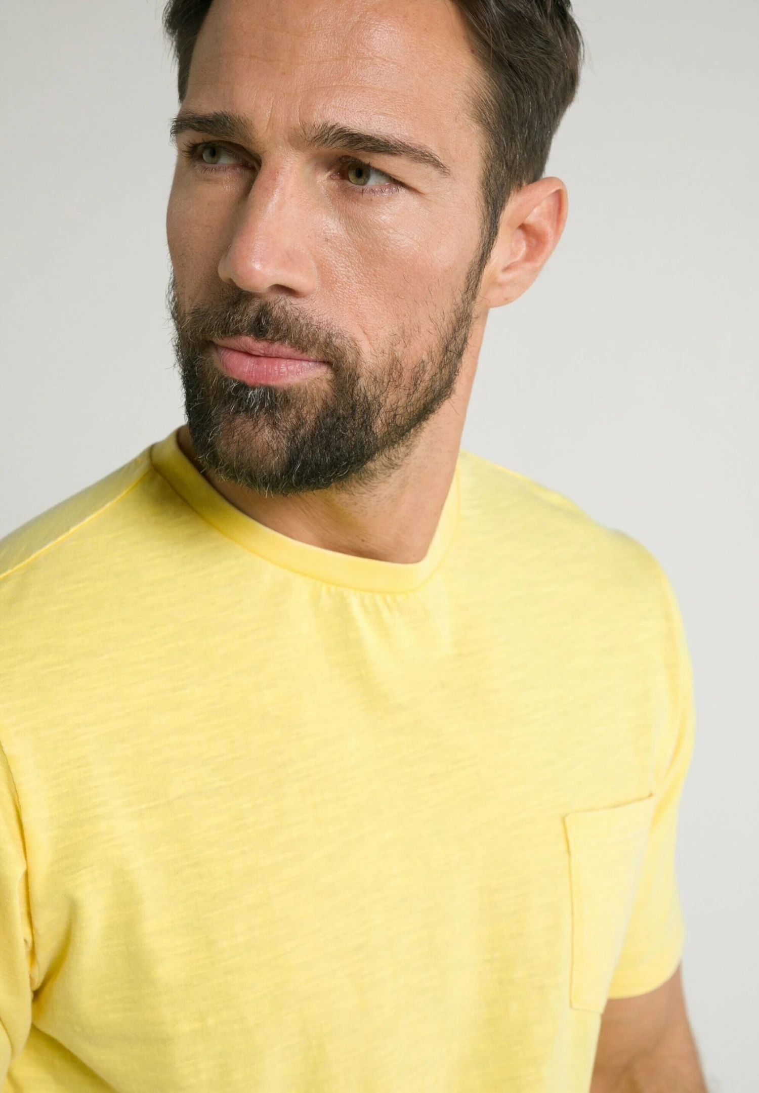 JP1880 T-Shirt Basic - Pastellgelb 4 JP1880 T-Shirt Basic - Pastellgelb - Afbeelding 2