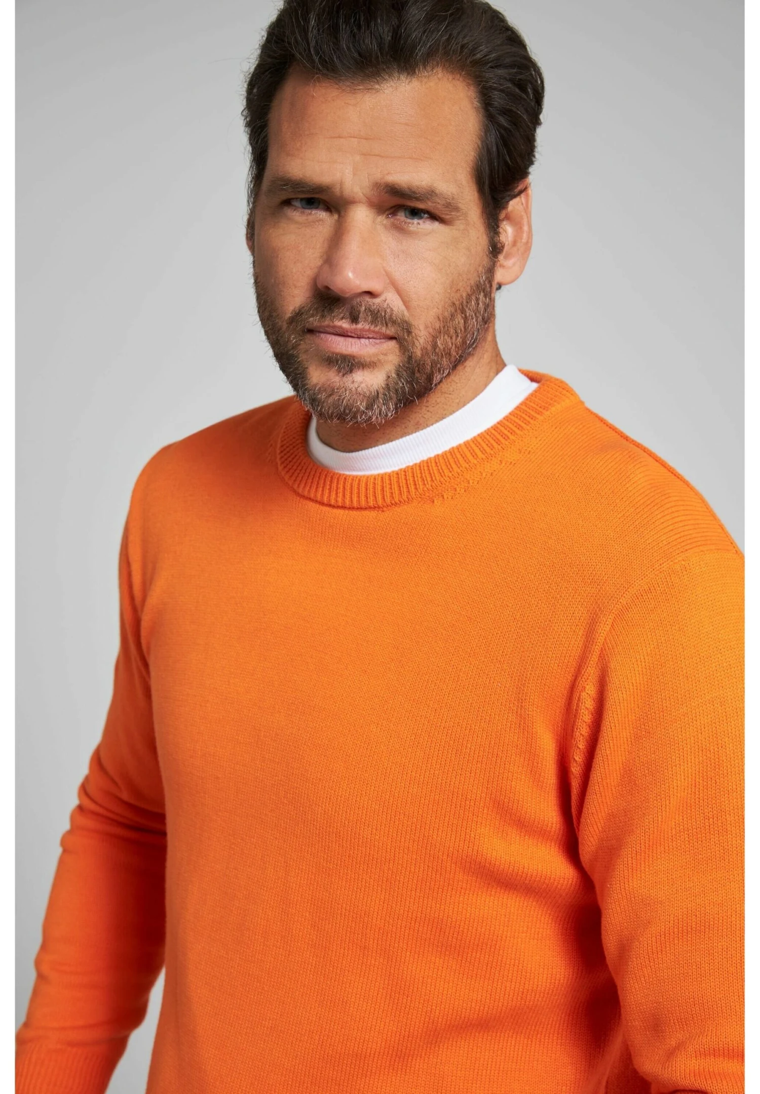 JP1880 Trui - Hellorange 4 JP1880 Trui - Hellorange - Afbeelding 2