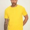 JP1880 T-Shirt Basic - Royal Yellow -JP1880 780d9828712d41fab0b3604a0dd06c9f